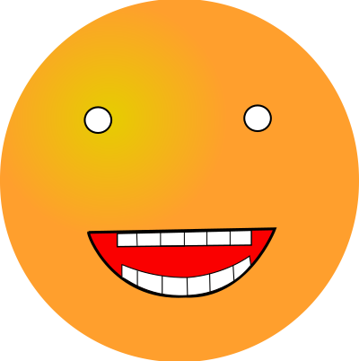 Smiley: Laugh clipart