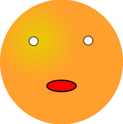 Smiley: Surprised clipart