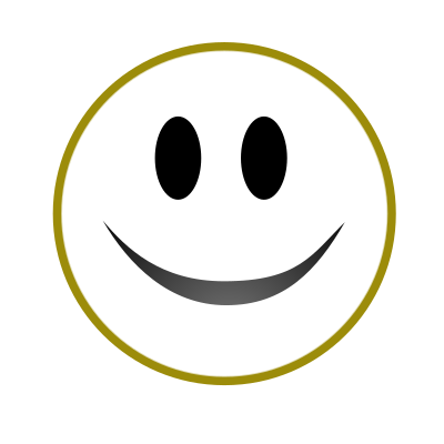 Smiley yellow clipart