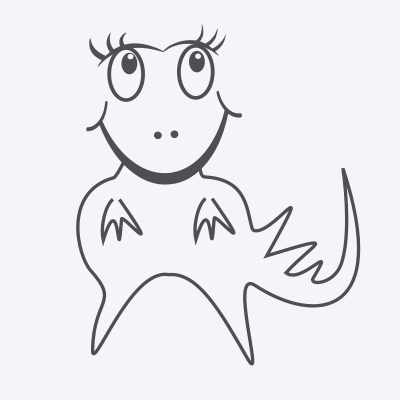 Smileysaurus clipart