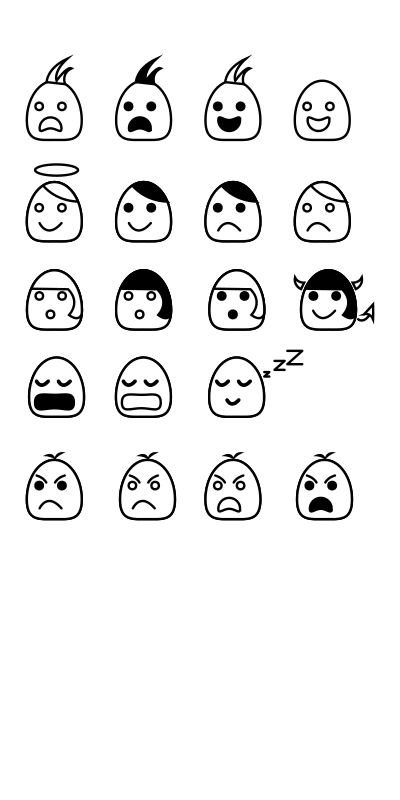 Smilies clipart