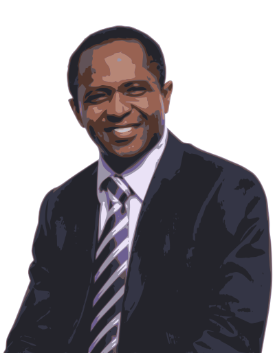 Smiling Businessman clipart