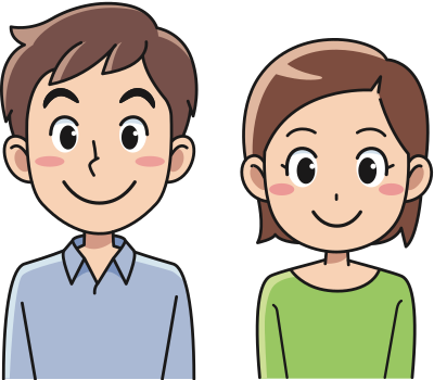 Smiling Couple (#2) clipart