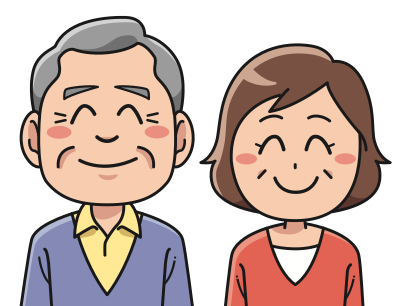 Smiling Couple (#3) clipart