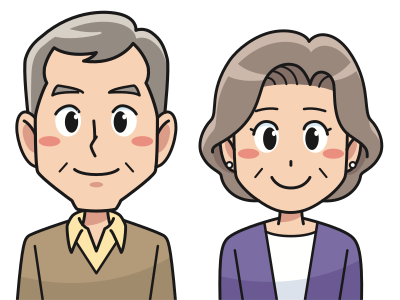 Smiling Couple (#6) clipart