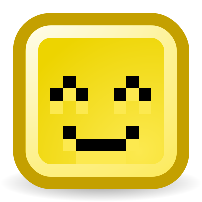 Smiling eyes, smiling face clipart