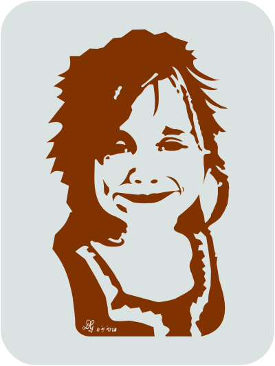 Smiling Girl clipart