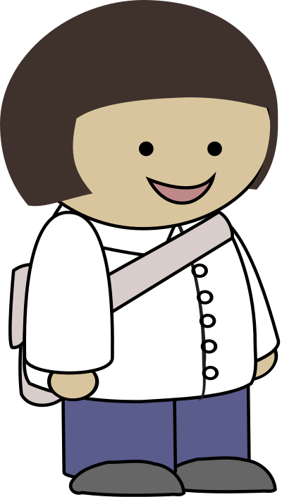 Smiling Girl clipart