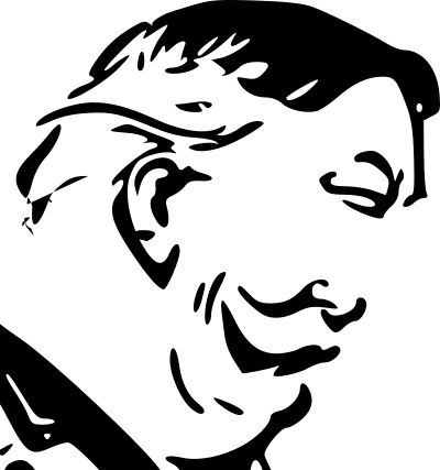 Smiling man clipart