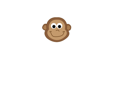 Smiling Monkey clipart