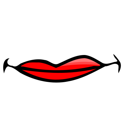 Smiling mouth clipart