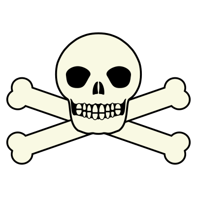 Smiling Skull clipart
