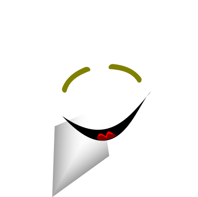 Smiling Star with Transparency clipart