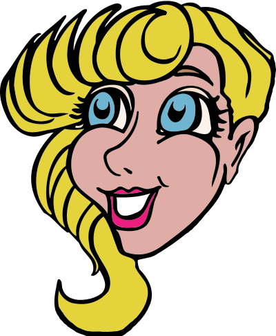 Smiling Woman 1 clipart