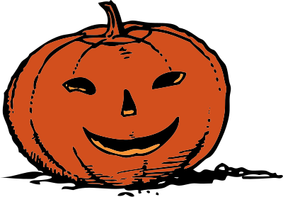 Smily pumpkin clipart