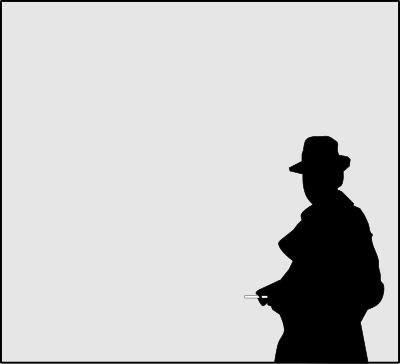 Smoking in the Fog clipart