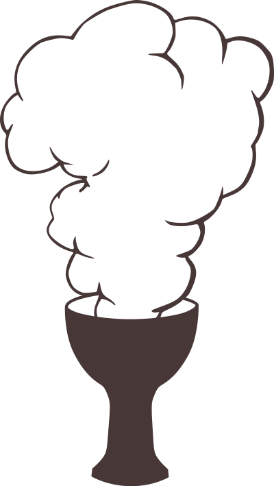 Smoky cup clipart