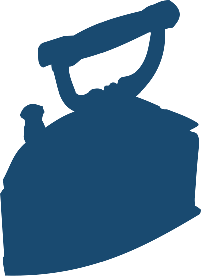 Smoothing iron clipart