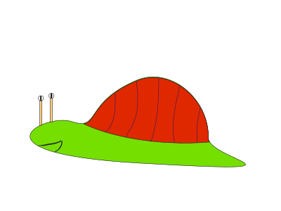 Snail clipart