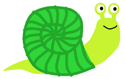 Snail clipart