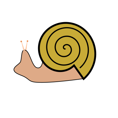 Snail clipart