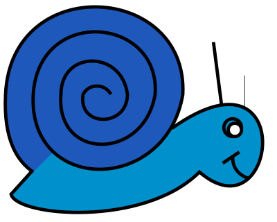 Snail Doodle clipart