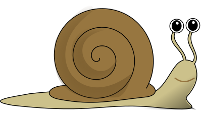 Snail-escargot-decroissance clipart
