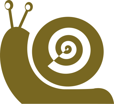 Snail vectorized clipart