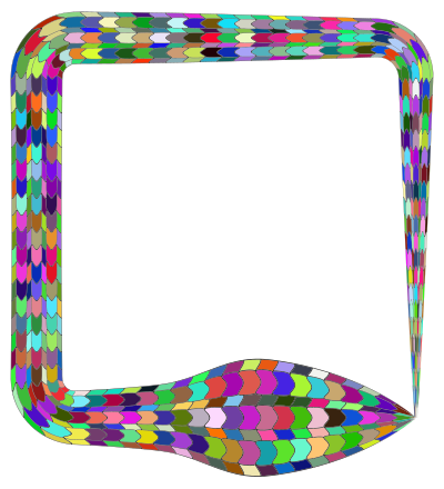 Snake Frame 2 Prismatic clipart
