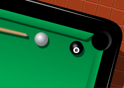 Snooker Table clipart