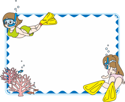 Snorkel Frame clipart
