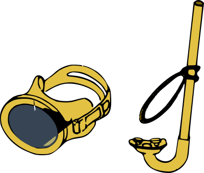 Snorkel Kit clipart