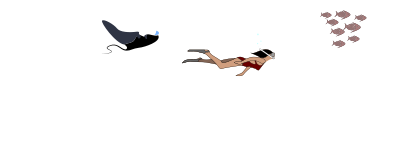 Snorkeling clipart
