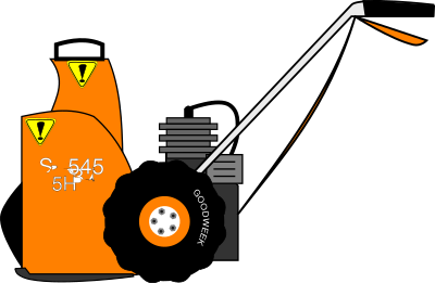Snow Blower clipart
