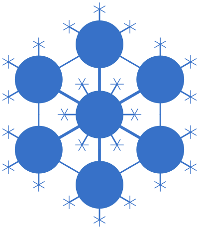 Snow flake clipart