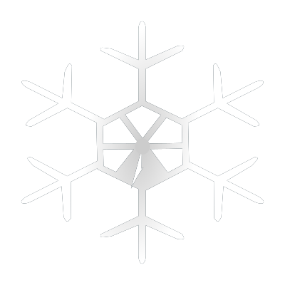Snow flake icon 4 clipart