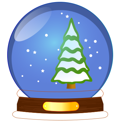 Snow globe clipart