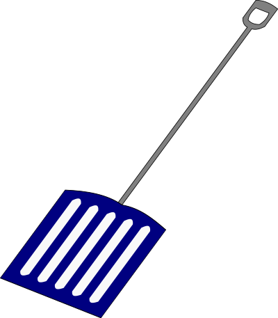 Snow Shovel clipart