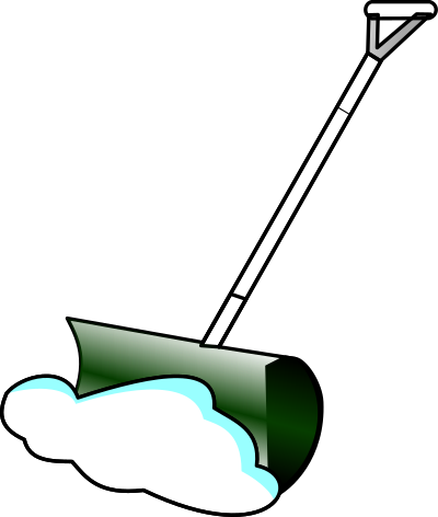 Snow Shovel clipart