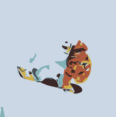 Snowboard clipart