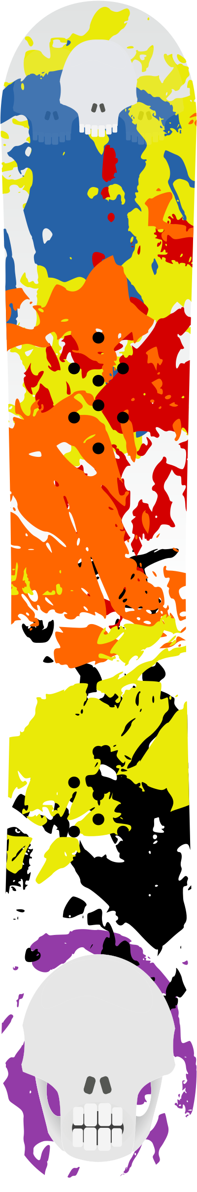 Snowboard 2 clipart