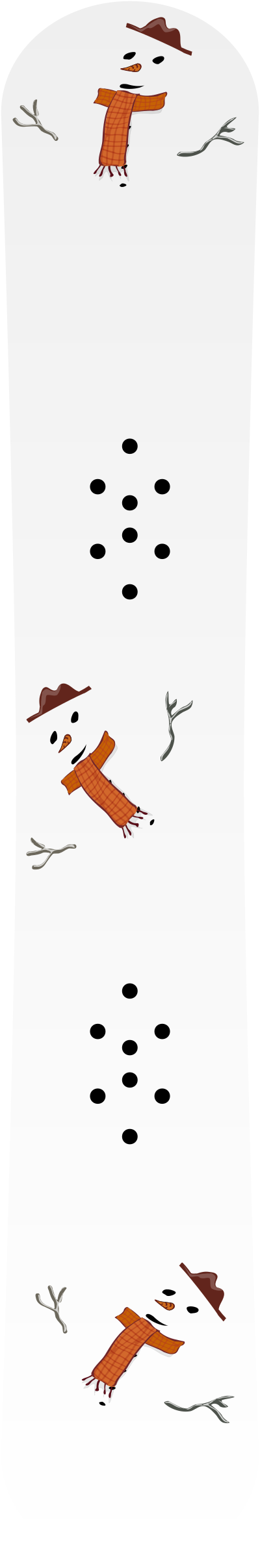Snowboard 3 clipart