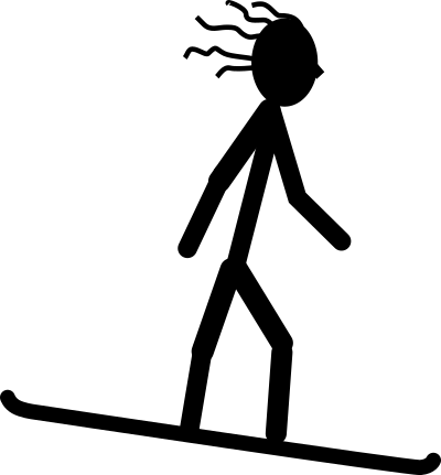 Snowboarder clipart