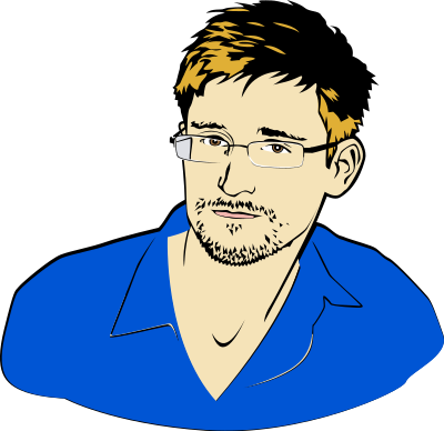 Snowden - Colour clipart