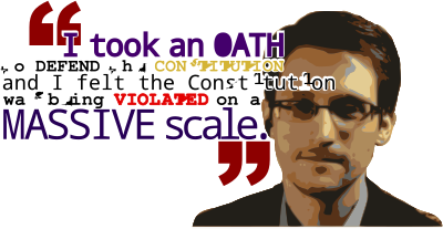 Snowden quote clipart