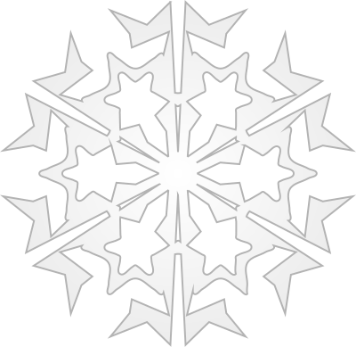 Snowflake 10 clipart