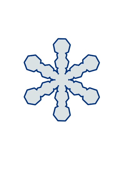 Snowflake clipart