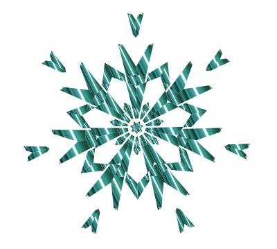 Snowflake 3 clipart