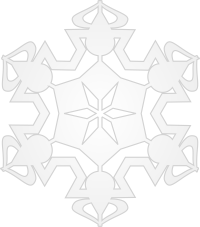 Snowflake 6 clipart