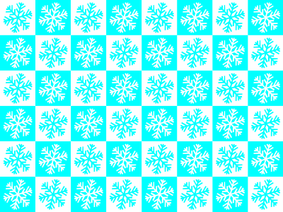 Snowflake pattern clipart